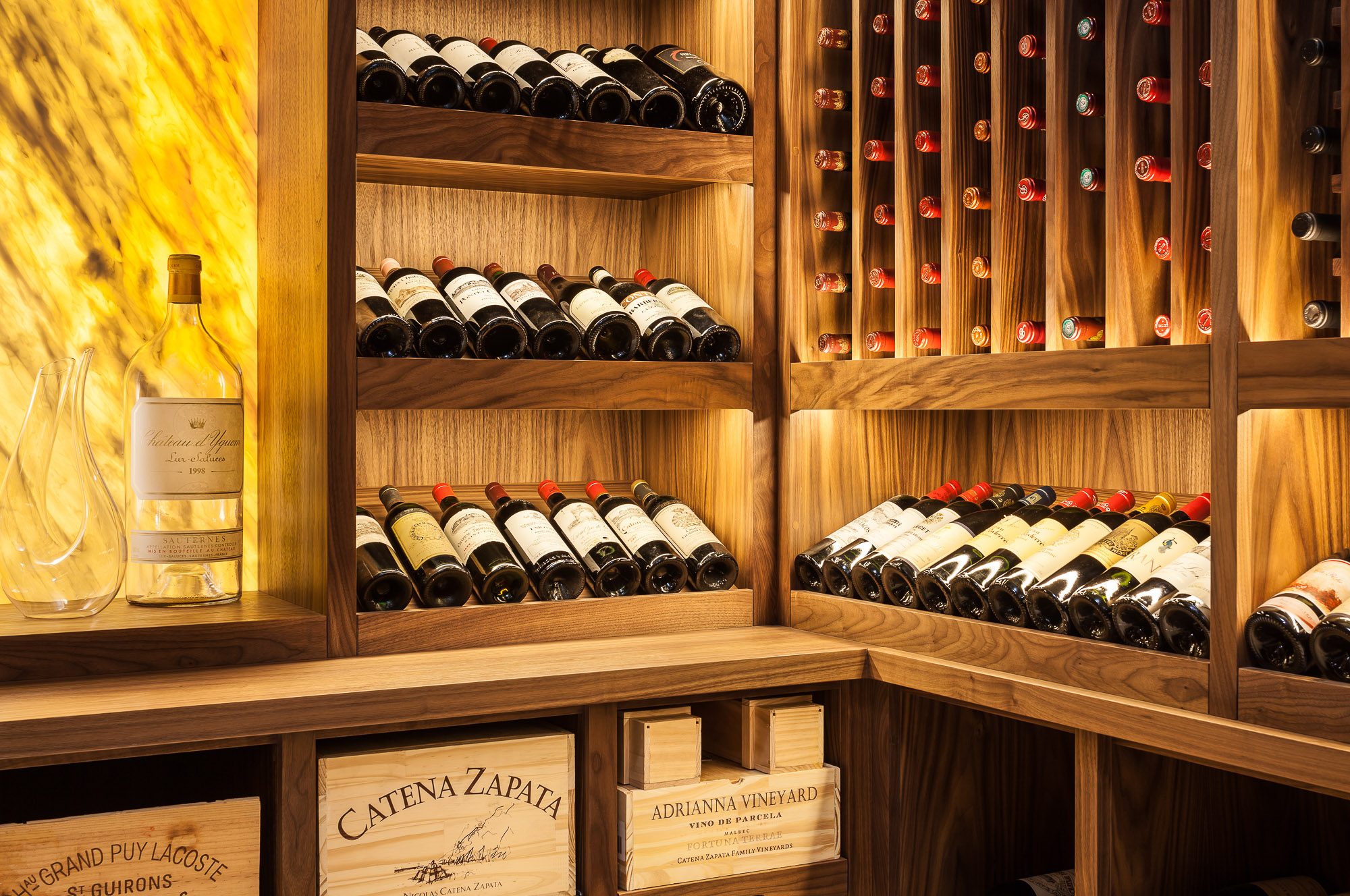 Mulberry House wine cellar by Wine By Design