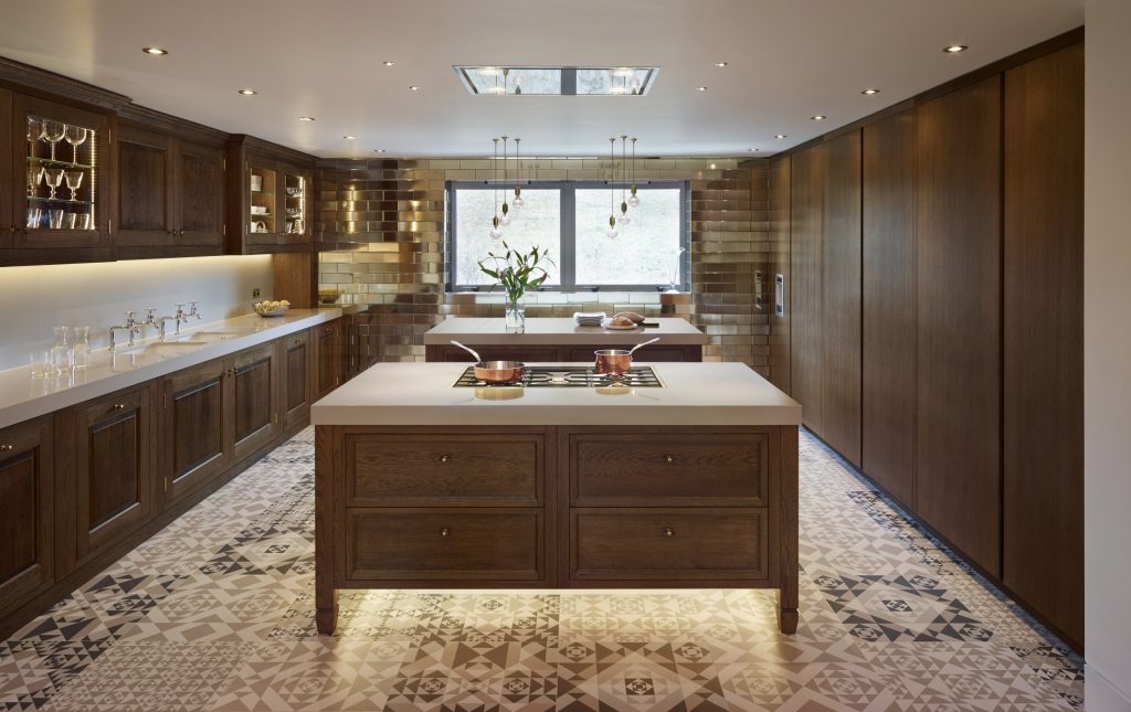 Luxury Kitchen with retractable doors
