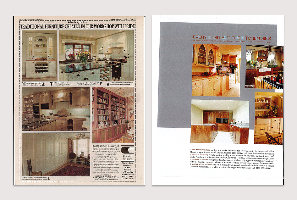 1997 New Shopper & 2000 World of Interiors
