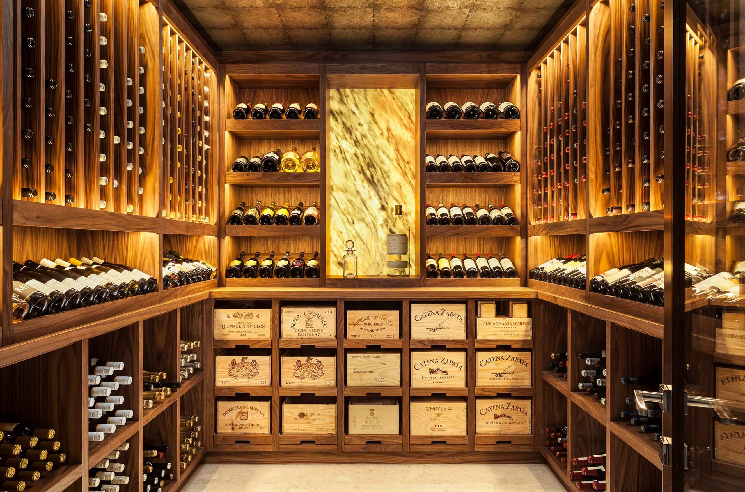 Mulberry House wine cellar by Wine By Design